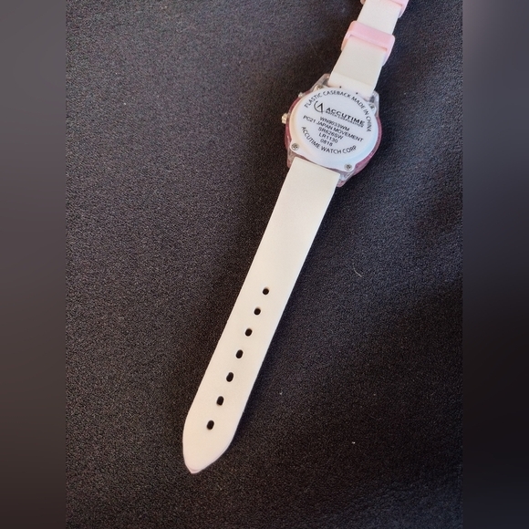 Accutime Light Up Black And Pink Kitty Watch - Picture 7 of 8